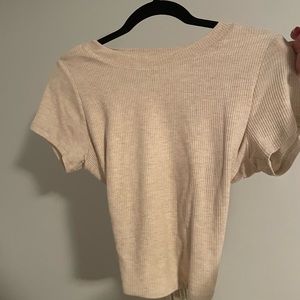 Alo Open Back Tie Top